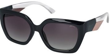 Окуляри Relax Noemi black crystal/shiny, лінза smoke grady (TAC 1,0mm Polarized), кат. 3