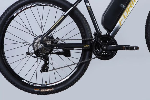 Велосипед з електроприводом 29" Formula eF-1 DD CS 48B 12.5А*г 500Вт 2026, Серый, 19" (175-190 см)