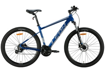 Велосипед 27.5" Leon XC 80 AM Hydraulic lock out HDD 2024, Темно-синий, 18