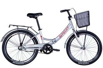 Велосипед 24 Formula SMART 2024, Сріблястий, 15