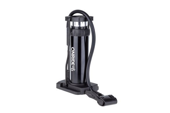 Насос підлоговий ONRIDE Magic алюміній, макс. тиск 120 psi, голівка з двома отворами під FV/AV