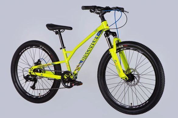 Велосипед 24" Discovery FLINT DD FR 2025, Жовтий, 12"