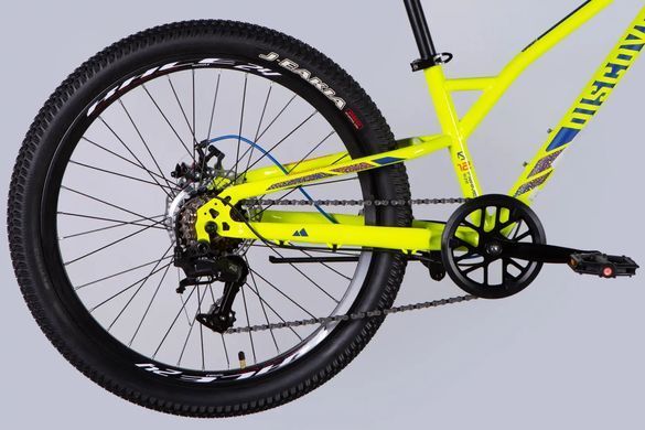 Велосипед 24" Discovery FLINT DD FR 2025, Жовтий, 12"