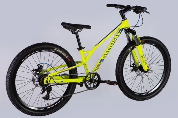 Велосипед 24" Discovery FLINT DD FR 2025, Жовтий, 12"