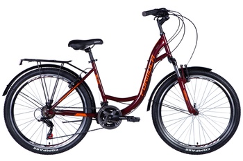 Велосипед 26" FORMULA OMEGA AM VBR  2024, Красный, 18