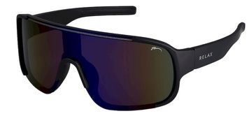 Окуляри Relax Star black matt, лінза smoke (PC), blue revo, кат. 3