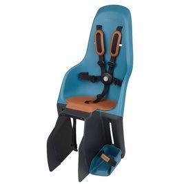 Детское велокресло заднее POLISPORT Minia FF на подседельную трубу, 26"-28", 9-22 кг, синее, инд.пак.