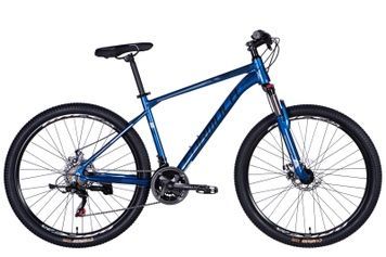Велосипед 27.5" Formula MOTION DD FR 2026, Чорно-синій, 16" (150-170 см)