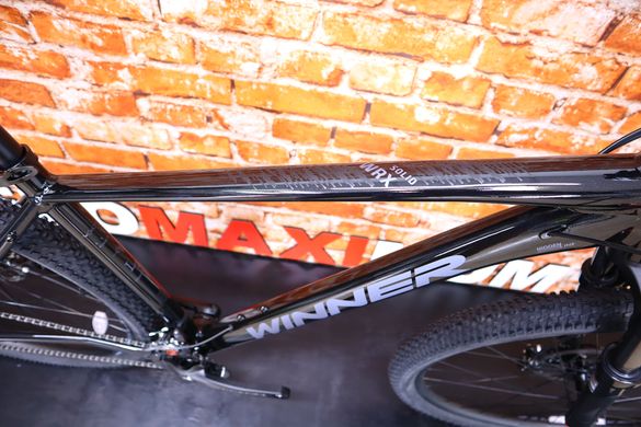 Велосипед Winner SOLID WRX 29 (2024), Чорний, M