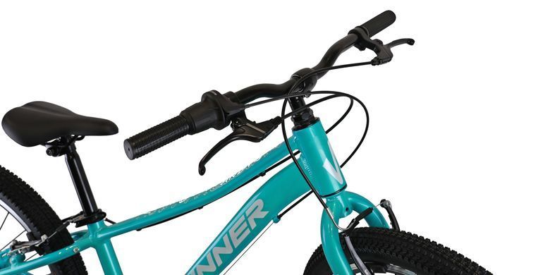 Велосипед WINNER CANDY 24 (2026), Бірюзовий, 11" (120-140 см)