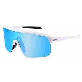 Очки R2 FUSION white (shiny), линза smoke (ice blue chrome) PC High contrast HD, кат. 2