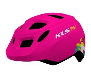 Шолом дитячий KLS Zigzag 022 S (49-53cм) рожевий