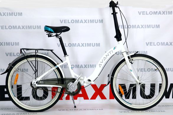 Велосипед Avanti Fold 24" (NEXUS 3 spd), Білий, 14