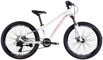 Велосипед 24" Formula THOR DD CS 2026, Білий, 12" (125-145 см)