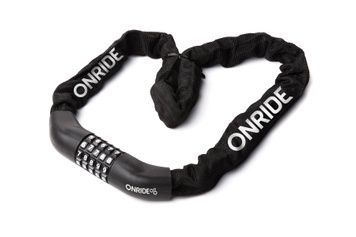 Замок ONRIDE Tie Code Superior 30 загартований ланцюговий, кодовий, 6x1000 мм