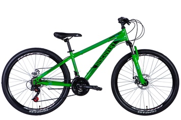 Велосипед 26" Discovery RIDER AM DD 2024, Зелёный, 13