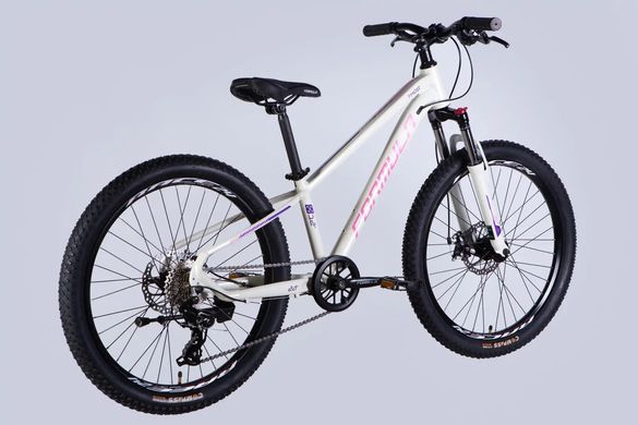 Велосипед 24" Formula THOR DD CS 2026, Білий, 12" (125-145 см)