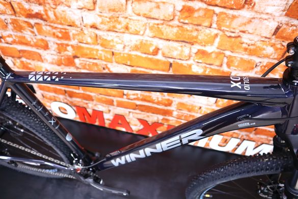 Велосипед Winner SOLID DX 29 (2024), Чорний, S