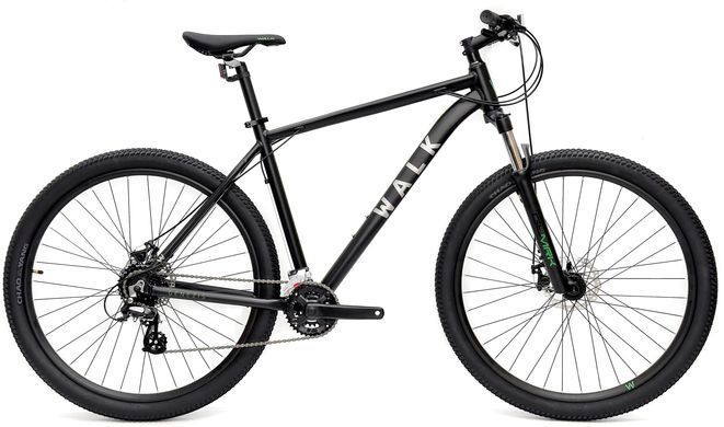 Велосипед 29" WALK Genezis (2*8) 2026, Черно-красный, 19" (175-190 см)