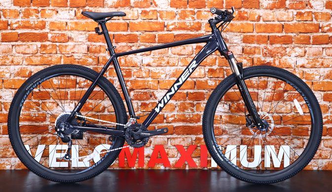 Велосипед Winner SOLID DX 29 (2024), Черный, S