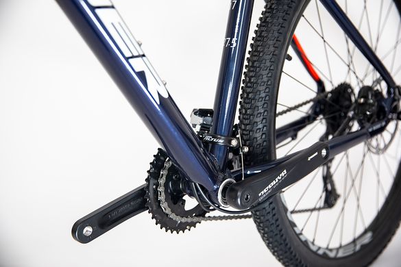 Велосипед Winner SOLID DX 27.5 (2022), Темно-синій, 15