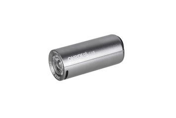 Велосипедная фара ONRIDE Cub серебристый (200 lm, 700 mAh, Type-C), алюминиевая