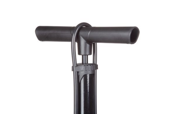 Насос підлоговий ONRIDE Flow 10 сталевий, з манометром, макс.тиск 120 PSI голівка під FV/AV