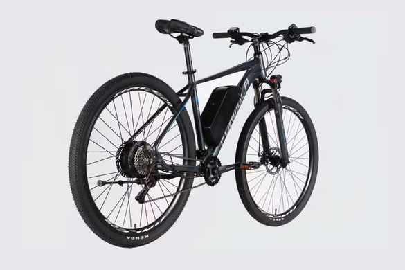 Велосипед з електроприводом 29" AL Formula eZEPHYR 3.0 DD CS 48B 20А*г 500 Вт 2026, Темно-сірий, 19" (175-190 см)