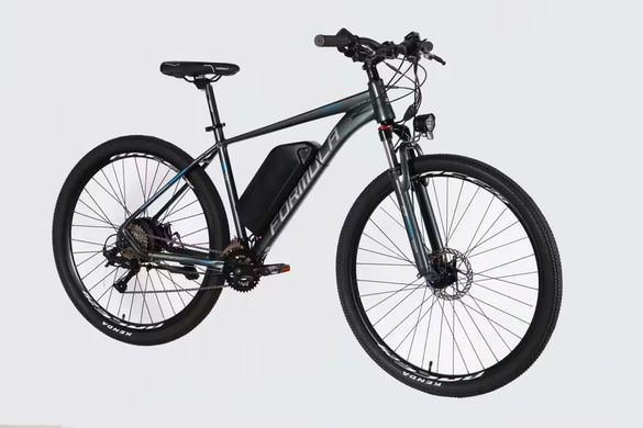 Велосипед з електроприводом 29" AL Formula eZEPHYR 3.0 DD CS 48B 20А*г 500 Вт 2026, Темно-сірий, 19" (175-190 см)