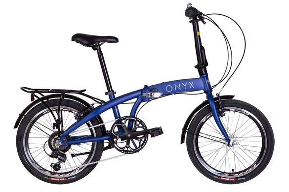 Велосипед 20" Dorozhnik ONYX 2022, Темно-синий, 12.5