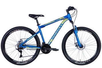 Велосипед 27.5" Discovery TREK AM DD 2024, Темно-синій, 17.5