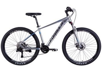 Велосипед 27.5" Formula ZEPHYR 3.0 DD CS 2026, Сріблястий, 19" (170-185 см)