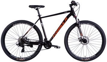 Велосипед 29" Formula THOR DD CS 2026, Чорно-помаранчевий, 19" (175-188 см)