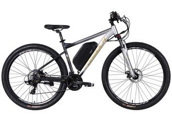 Велосипед з електроприводом 29" AL Formula eF-1 DD CS 48B 17.5А*г 500Вт 2026, Чорно-сірий, 18.5"