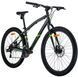 Велосипед 27,5" Pride ROCKSTEADY AL 7.1 2023, Чорно-зелений, M