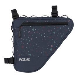 Сумка в треугольник рамы KLS Wedge 023 дизайн-конфетти, темно-синий
