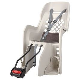 Детское кресло заднее POLISPORT Joy FF 29" на подседельную трубу, 26"-29", 9-22 кг, кремовое