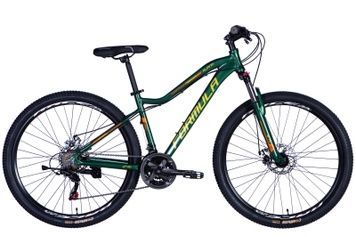 Велосипед 27.5" Formula ALPINA DD FR 2026, Темно-зелений, 16" (150-170 см)