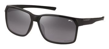 Окуляри Relax Palawan чорні матові, лінза smoke grady (Polarized TAC 1,1 mm), кат. 3
