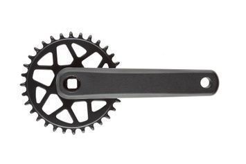 Комплект шатунов Prowheel C10Y-NW, под квадрат, 170 мм, 36T, на 11/10/9 шв, черный