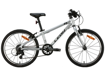 Велосипед 20 Leon GO 7 2024, Сріблястий, 10