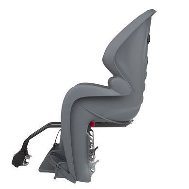 Детское велокресло заднее Dieffe Bikey GP FM, на подседельную трубу, 22 кг, темно серый/серый