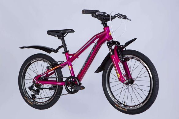 Велосипед 20" Formula BLACKWOOD Vbr FR 2026, Малиновий, 11" (117-132 см)