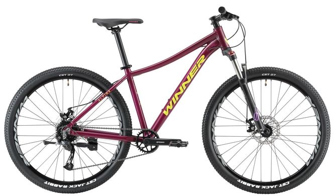 Велосипед WINNER ALPINA 27,5" (1x8) (2022), Фіолетовий, 14.5