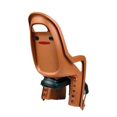Дитяче крісло заднє POLISPORT Groovy Maxi RS+ на підсідельну трубу, 26"-28", 9-22 кг, коричневе