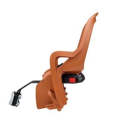 Дитяче крісло заднє POLISPORT Groovy Maxi RS+ на підсідельну трубу, 26"-28", 9-22 кг, коричневе