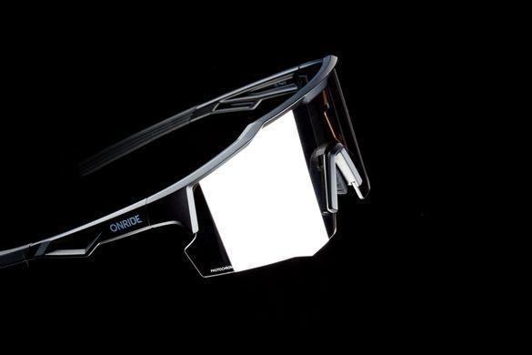 Очки ONRIDE CL Trend с линзой Photochromic Mirror кат 1-3 (78-16%), оправа TR90 черная
