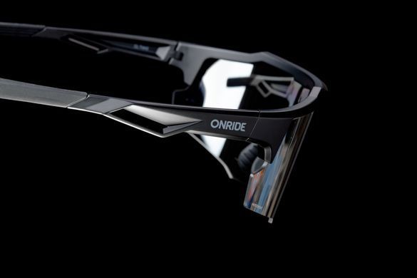 Очки ONRIDE CL Trend с линзой Photochromic Mirror кат 1-3 (78-16%), оправа TR90 черная