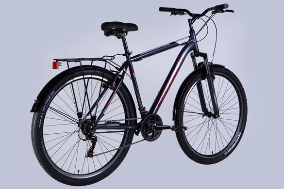 Велосипед 28" Formula MAGNUM DD FR 2025, Темно-серебристый, 20.5" (172-190 см)