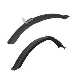 Комплект крыльев Dieffe DI-MUD203 Junior, 20-24", на вилку/раму, 530/415x50 мм, черный